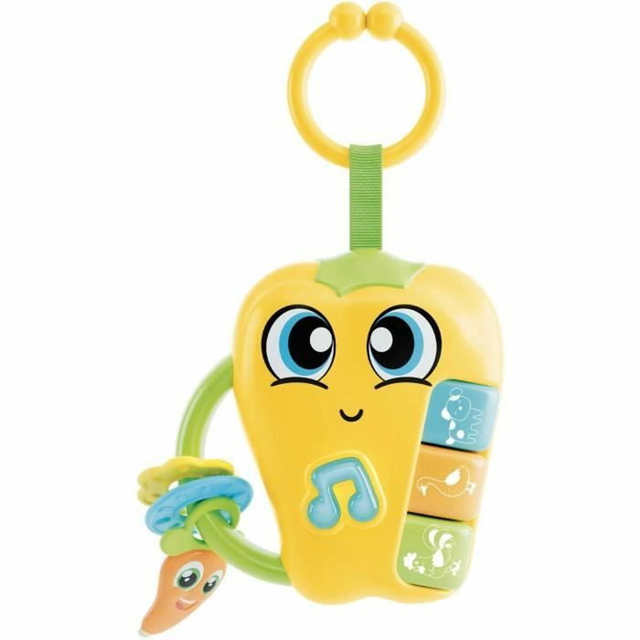 Lisciani Giochi Pepper - Hochet électronique CAROTINA BABY Lisciani Giochi Pepper - Hochet électronique CAROTINA BABY