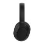 Belkin AUD008HQBK Casque Bluetooth sans fil circumaural avec réduction de bruit hybride, noir - 40mm, USB-C, 3.5mm