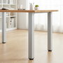 HERRAJES ALK Jeu de 4 Pieds Réglables pour Table Rigo 60X60-710 Gris