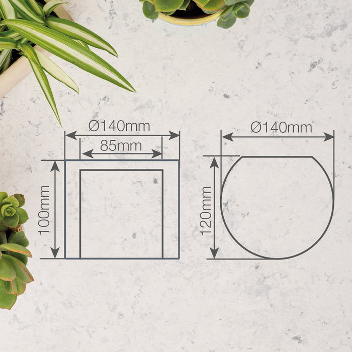 GSC Evolution Applique murale LED Sumbe ronde, réglable, Gris anthracite GSC Evolution Applique murale LED Sumbe ronde, réglable, Gris anthracite