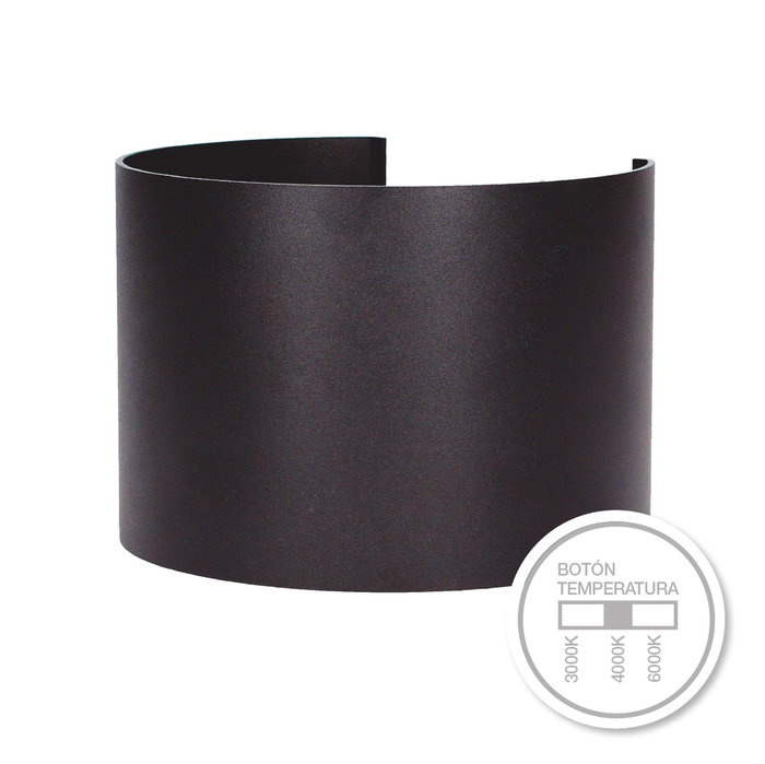 GSC Evolution Applique murale LED Sumbe ronde, réglable, Gris anthracite GSC Evolution Applique murale LED Sumbe ronde, réglable, Gris anthracite