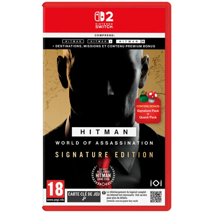 Koch Media - HITMAN World of Assassination - Signature Edition - Jeu vidéo complet pour Nintendo Switch Koch Media - HITMAN World of Assassination - Signature Edition - Jeu vidéo complet pour Nintendo Switch