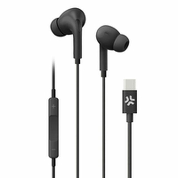 Casque Celly UP1200TYPECBK Noir