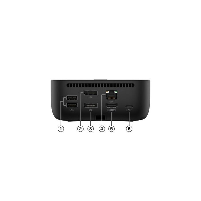 HP Dock Station USB-C G6 100W avec alimentation - Réf. 9X3V1UT#ABB