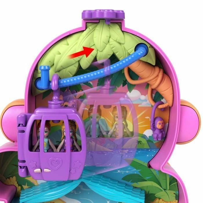 Polly Pocket Coffret Sac à Main Maman Singe et Son Bébé Polly Pocket Coffret Sac à Main Maman Singe et Son Bébé