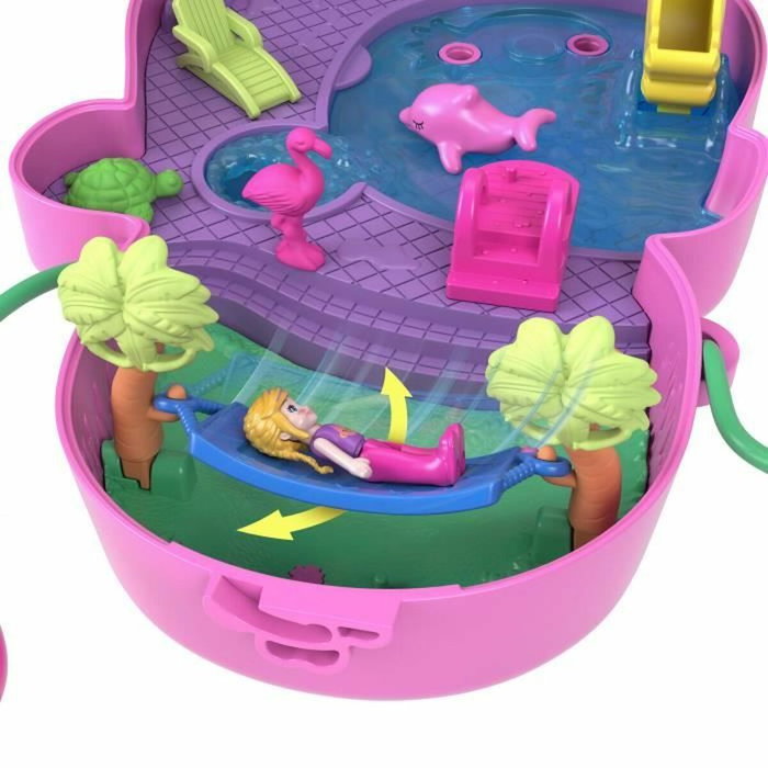 Polly Pocket Coffret Sac à Main Maman Singe et Son Bébé Polly Pocket Coffret Sac à Main Maman Singe et Son Bébé