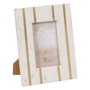 BigBuy Home Cadre photo Blanc Doré Cuivre Marbre 10 x 15 cm