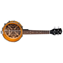 Luna Banjolele 8 Pouces Ulu Design Ukulélé Banjo Soprano