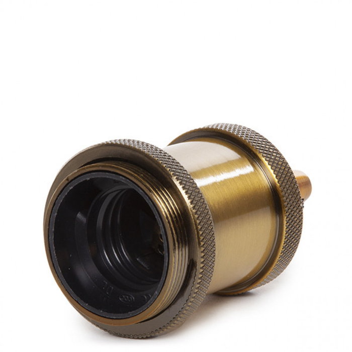 Support de lampe E27 en métal Ø40x74mm