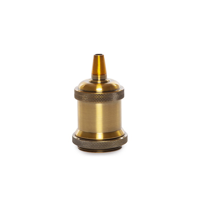 Support de lampe E27 en métal Ø40x74mm