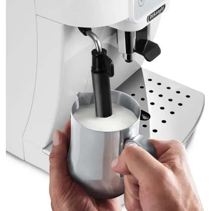 Delonghi Magnifica Start ECAM220.21.WW Machine Expresso avec Broyeur - Thermoblock - 3 Recettes - Pour Grains ou Moulu - Filtre à Eau