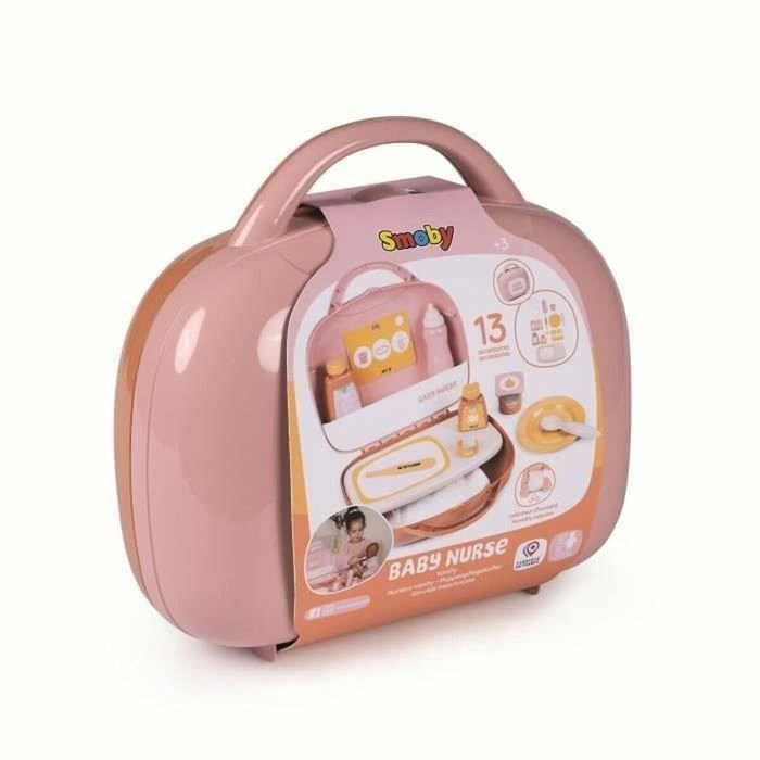 Smoby Baby Nurse Vanity avec 13 accessoires Smoby Baby Nurse Vanity avec 13 accessoires
