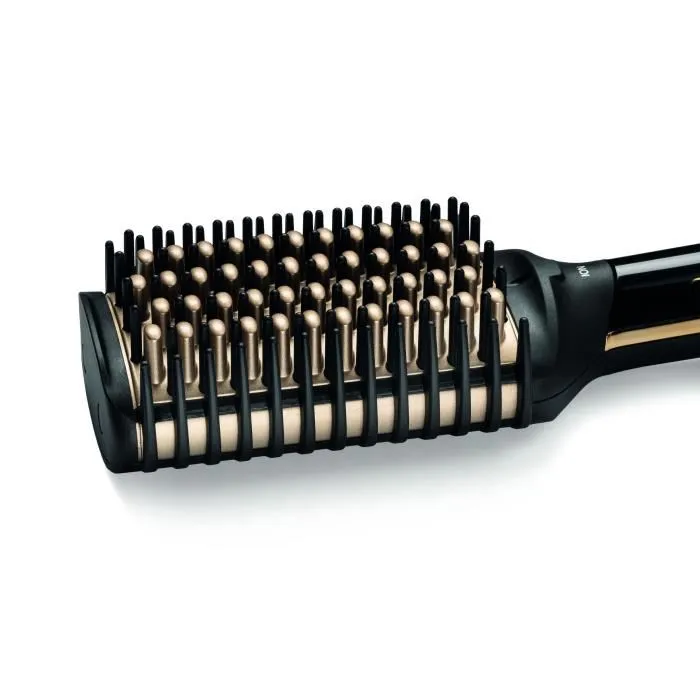 Bellissima Brosse Chauffante Magic Shine pour Cheveux, Disciplinante et Antifrisottis, 6 Niveaux de Température, Sans Fil Bellissima Brosse Chauffante Magic Shine pour Cheveux, Disciplinante et Antifrisottis, 6 Niveaux de Température, Sans Fil