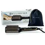 Bellissima Brosse Chauffante Magic Shine pour Cheveux, Disciplinante et Antifrisottis, 6 Niveaux de Température, Sans Fil