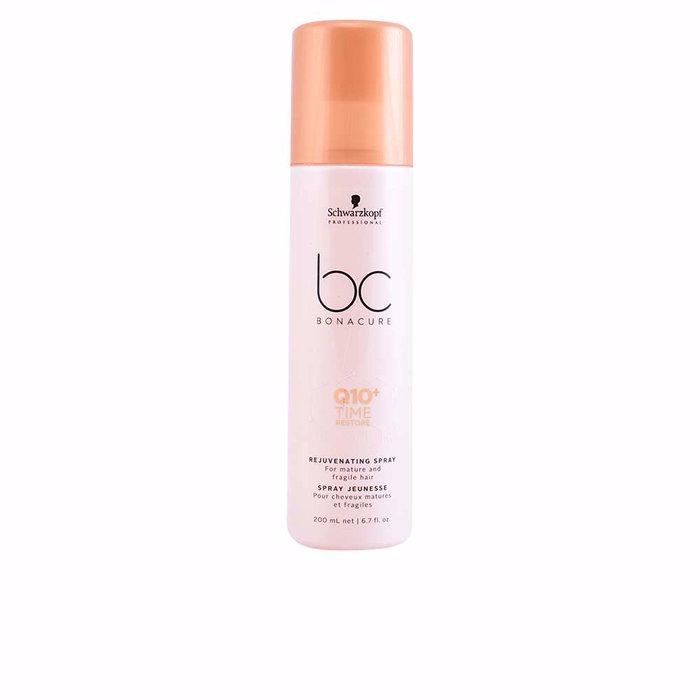 Schwarzkopf BC TIME RESTORE Q10+ Spray Rajeunissant Revitalisant pour Cheveux Matures et Ternes - 200 ml Schwarzkopf BC TIME RESTORE Q10+ Spray Rajeunissant Revitalisant pour Cheveux Matures et Ternes - 200 ml