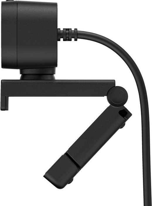HP Webcam 430 - Caméra Web Full HD avec Champ de Vision 85°, Double Microphone Antibruit, Rotation 360°, Compatible Teams, Zoom, Chromebook