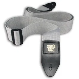 ERNIE BALL Sangle pour guitare et basse en polypropylène - Gris