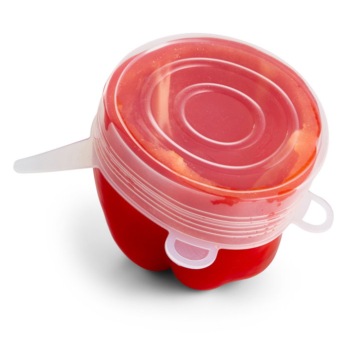 Day Lot de 6 couvercles flexibles en silicone