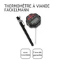 Fackelmann Ensemble de 2 Thermomètres de cuisson digital