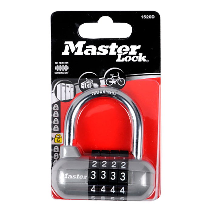 Master Lock Cadenas à combinaison 64 mm Master Lock Cadenas à combinaison 64 mm