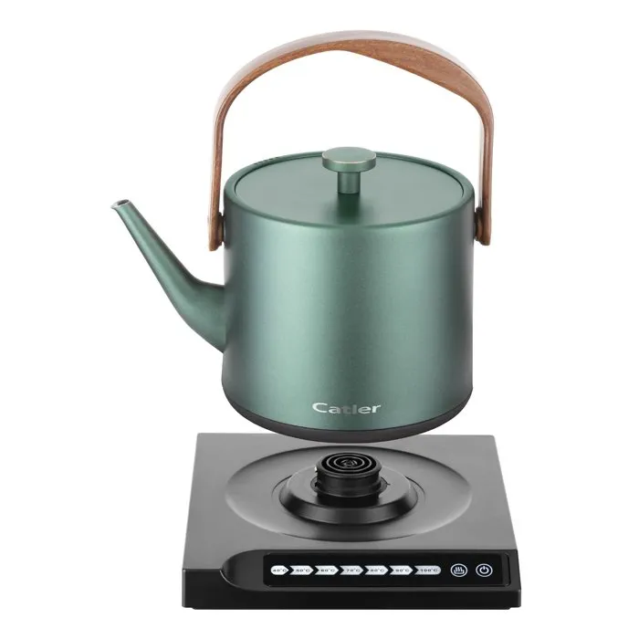 Catler BM 502 Anna Bouilloire électrique réglable, Cuve inox, Vert