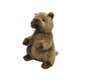 Creaciones Llopis - Marmotte en peluche brun, 38 cm - Doudou pour bébé en polyester