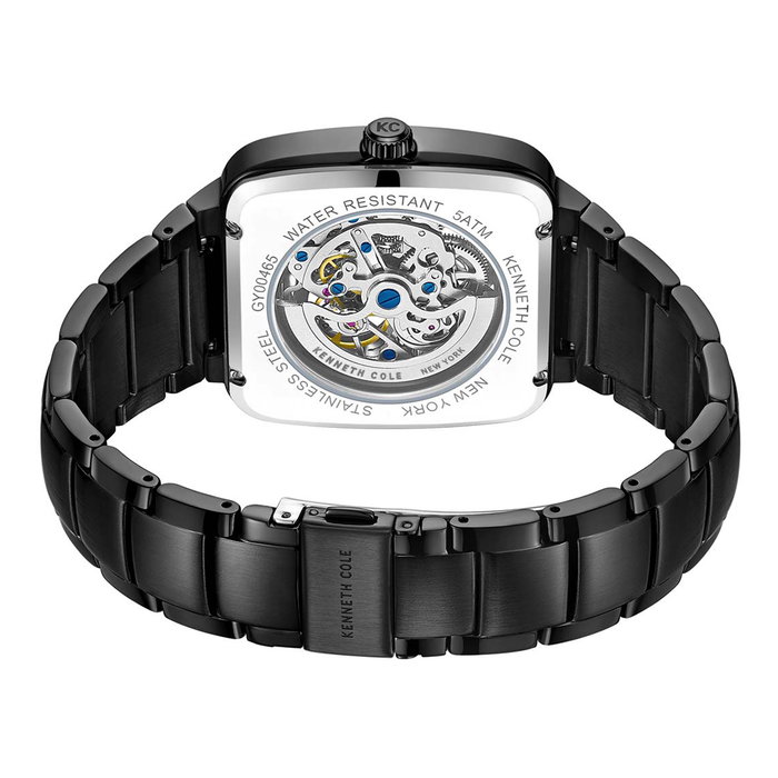 Kenneth Cole KCWGY0046503 Montre Automatique pour Homme - Noir Kenneth Cole KCWGY0046503 Montre Automatique pour Homme - Noir