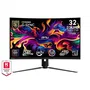 MSI MPG 321CURX QD-OLED - Écran PC Gaming incurvé 31,5 pouces 4K UHD 240Hz Dalle QD-OLED 0.03ms - Hauteur ajustable, USB-C 98W, HDR True Black, G-Sync