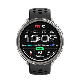 Protection pour téléphone portable Amazfit Active 2 Noir Argenté Ø 44 mm