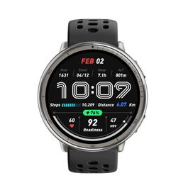 Montre intelligente Amazfit Active 2 Noir Argenté Ø 44 mm