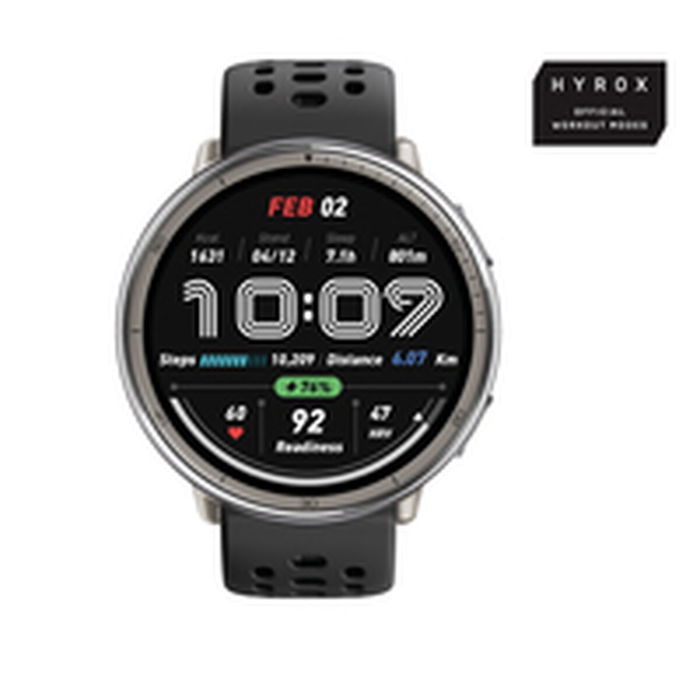 Montre intelligente Amazfit Active 2 Noir Argenté Ø 44 mm