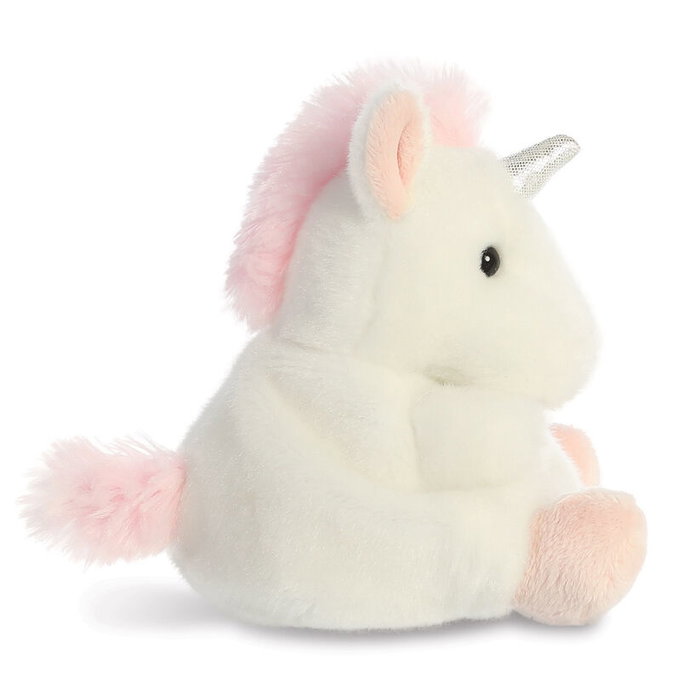 AURORA - Peluche licorne Palm Pals 13 cm en peluche douce - Marqué CE AURORA - Peluche licorne Palm Pals 13 cm en peluche douce - Marqué CE