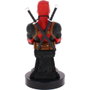 EXQUISITE GAMING Support Chargeur Figurine Cable Guy Deadpool Marvel 21 cm - Compatible PS5 DualSense, Xbox Series, iPhone