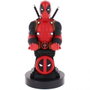 EXQUISITE GAMING Support Chargeur Figurine Cable Guy Deadpool Marvel 21 cm - Compatible PS5 DualSense, Xbox Series, iPhone