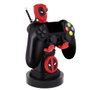 EXQUISITE GAMING Support Chargeur Figurine Cable Guy Deadpool Marvel 21 cm - Compatible PS5 DualSense, Xbox Series, iPhone