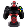 EXQUISITE GAMING Support Chargeur Figurine Cable Guy Deadpool Marvel 21 cm - Compatible PS5 DualSense, Xbox Series, iPhone
