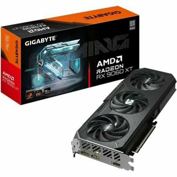 Carte Graphique Gigabyte GV-R9060XTGAMING OC-16GD GDDR6 RADEON RX 9060 XT 16 GB