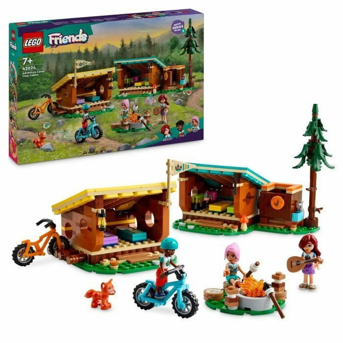 Lego 42624 Les cabanes chaleureuses de la base de loisirs Friends Lego 42624 Les cabanes chaleureuses de la base de loisirs Friends