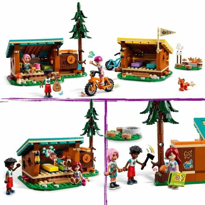 Lego 42624 Les cabanes chaleureuses de la base de loisirs Friends Lego 42624 Les cabanes chaleureuses de la base de loisirs Friends