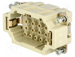 HARTING Han® EE Insert de contact mâle 18+PE