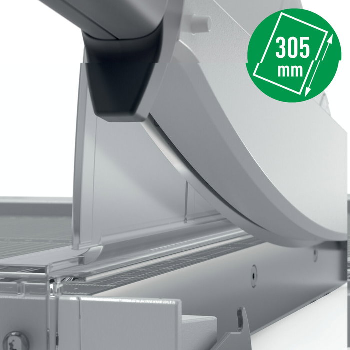 Guillotine Leitz Precision Home A4 Acier inoxydable Plastique Gris