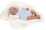 Muñecas Arias Reborn Arias - Poupée Reborn Ian 40 cm bleue avec couverture - Langue espagnol