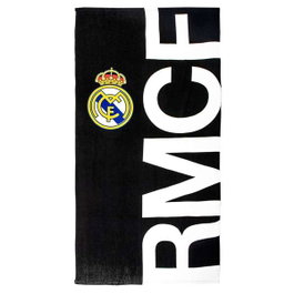 Cerdá Serviette Microfibra Real Madrid 90 x 180 cm Black