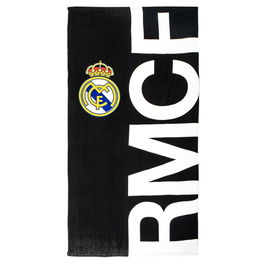 Serviette de plage Real Madrid C.F. Noir