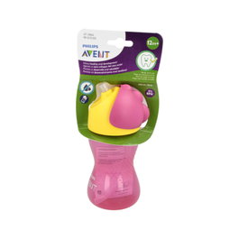 AVENT Verre avec paille 300ml rose SCF798/02