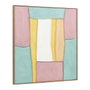 Home ESPRIT Toile Abstrait et Urbain 102 x 4,5 x 102 cm