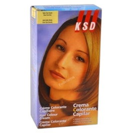 KSD Crème Colorante Capillaire n°9 Rubio Muy Claro - Teinture Capillaire Blond Très Clair