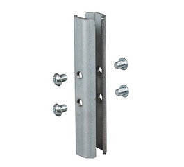 B-Tech BT5923 Kit de Jonction Interne pour Poteaux Ø38.1 mm en Acier Lourd pour Extensions et Passages de Câbles
