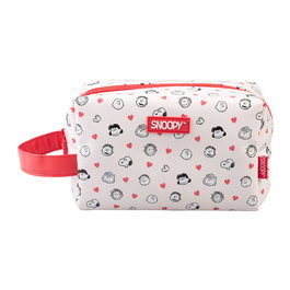 ERIK - Nécessaire de voyage Snoopy Peanuts - Trousse de toilette avec poches - Dimensions : 27 x 14 x 20 cm