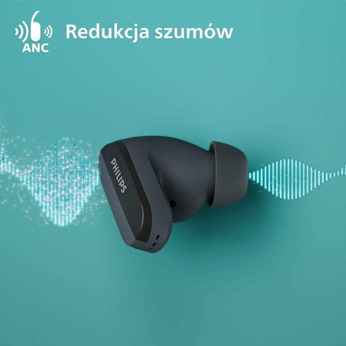 Casque Philips TAT3508BK/00 Noir (1 Unité)